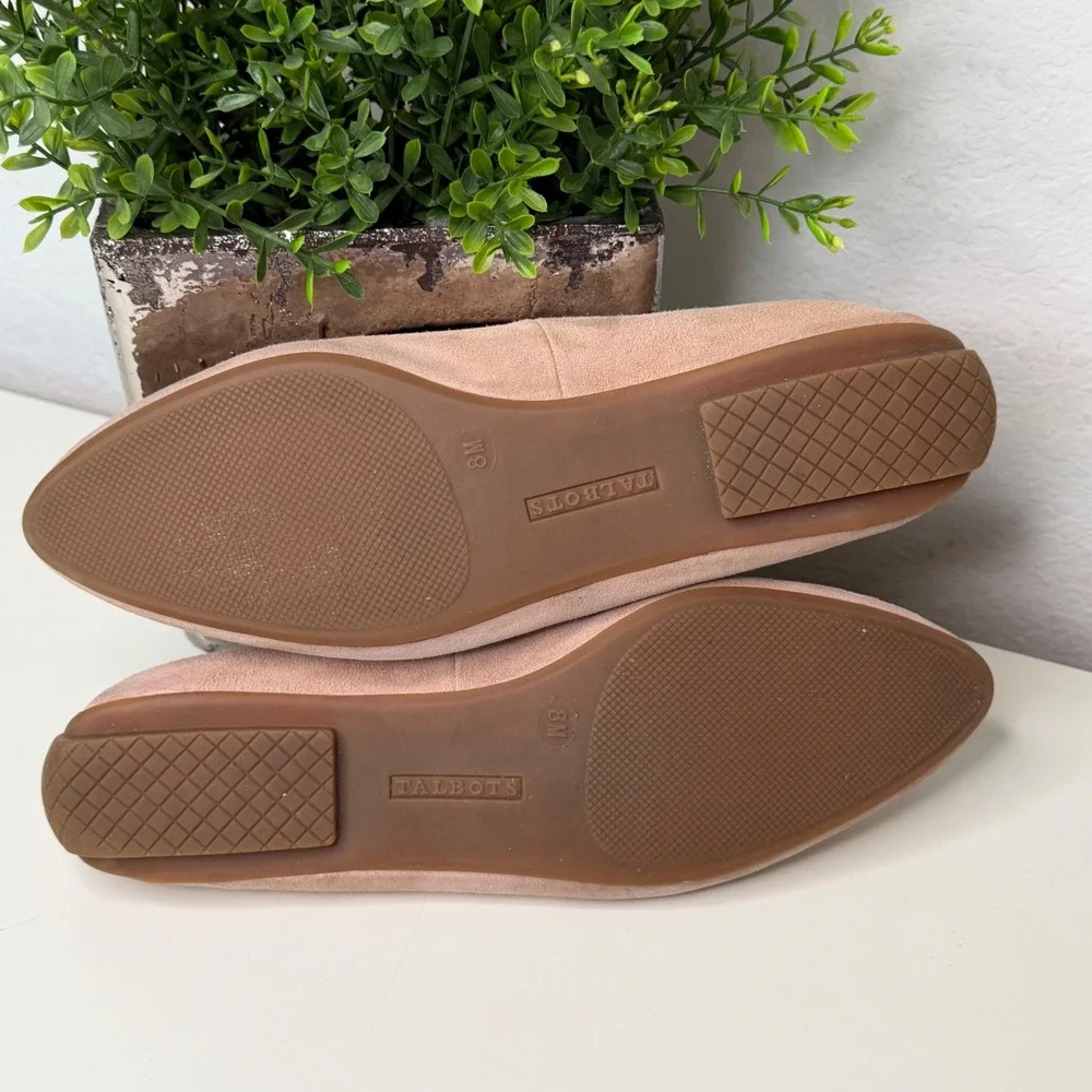 Talbots suede loafers